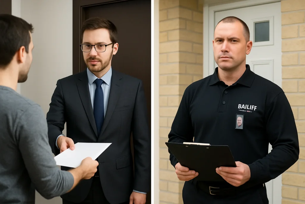 Process Server vs Bailiff Ontario