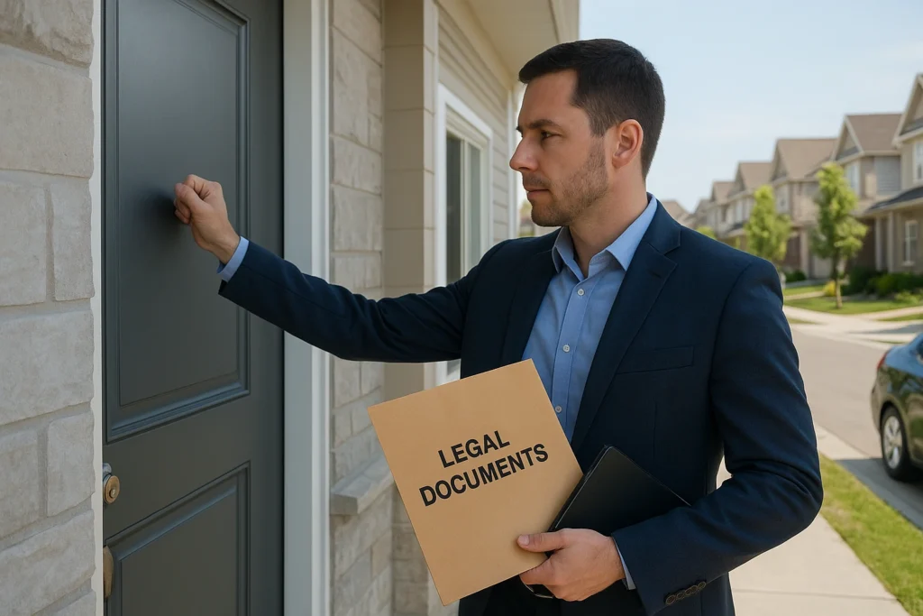process server in Vaughan