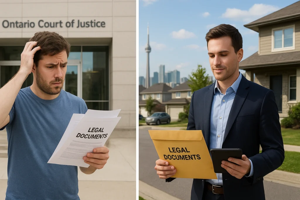 DIY process serving in Toronto SSP