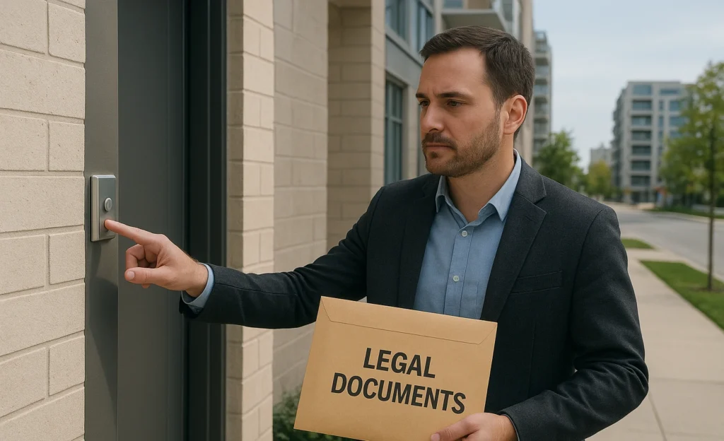 process server in Mississauga