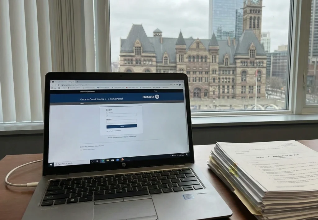 e-filing ontario
