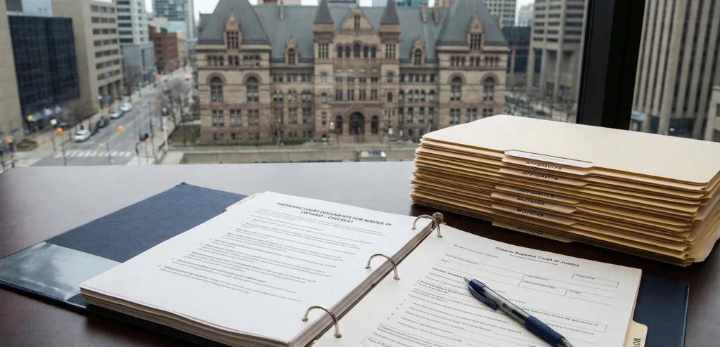 prepare court documents service