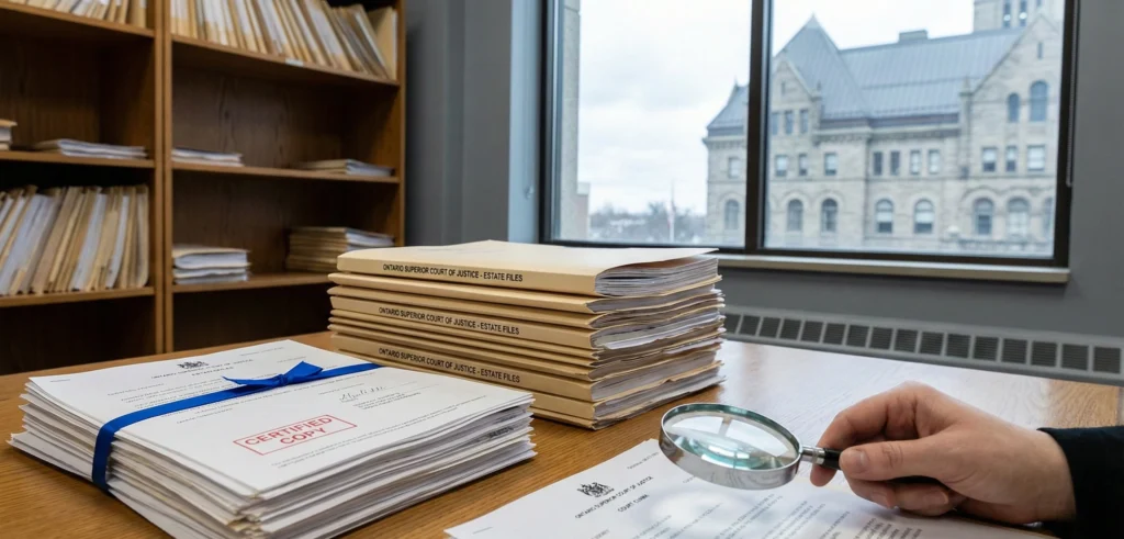 probate search ontario