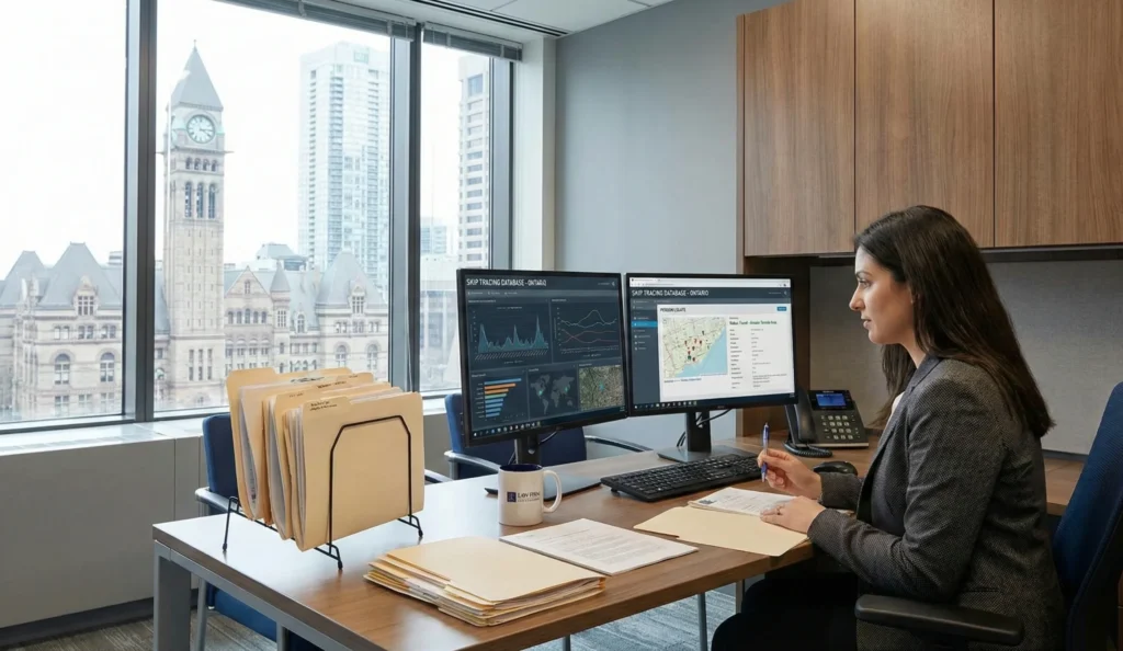 skip tracing ontario