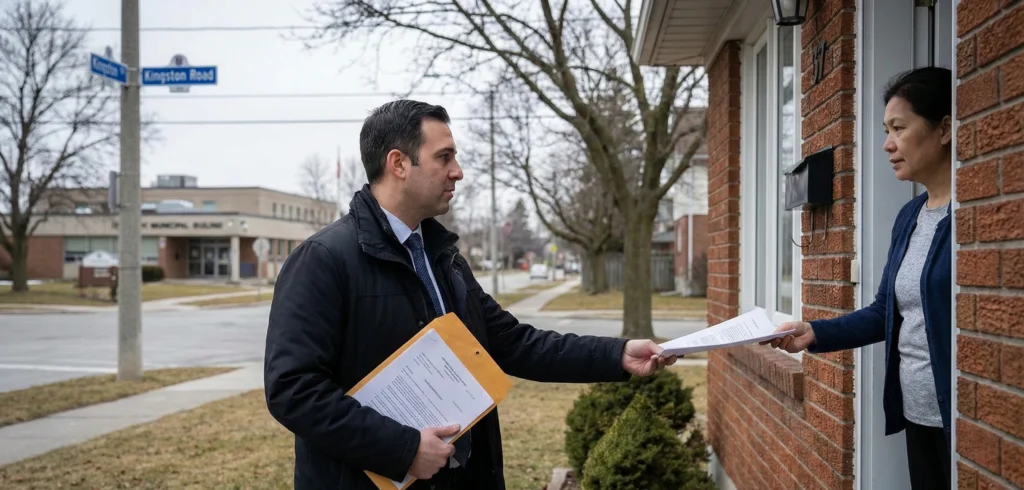 process server Scarborough