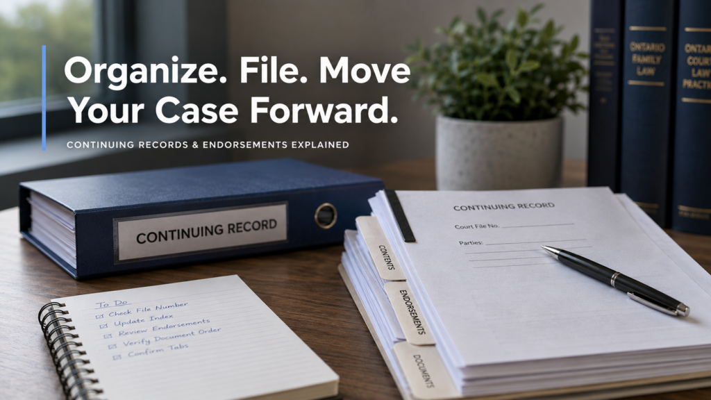 Court Filing Ontario