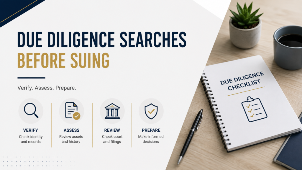 Due Diligence Searches