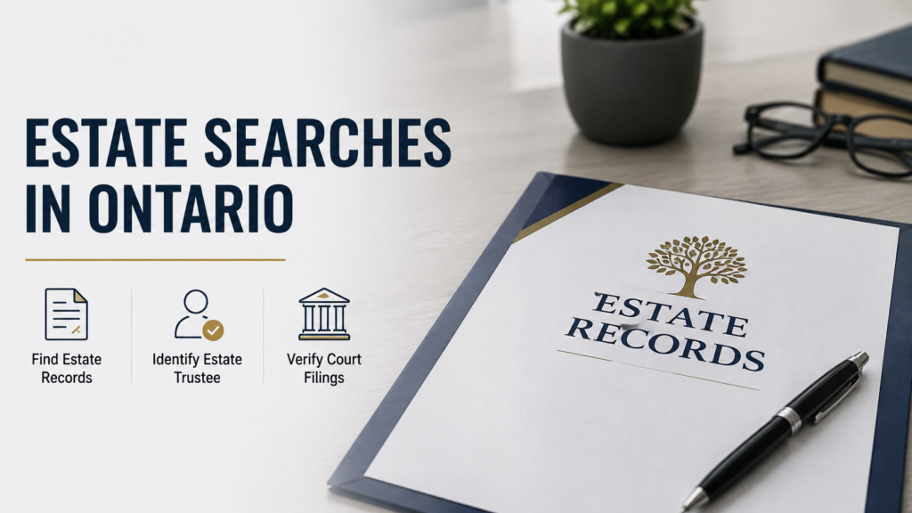 Estate Searches