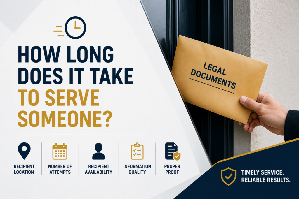 How Long Does Process Serving Take in Ontario?