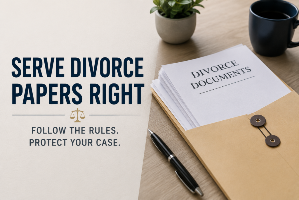 How to Serve Divorce Papers in Toronto
