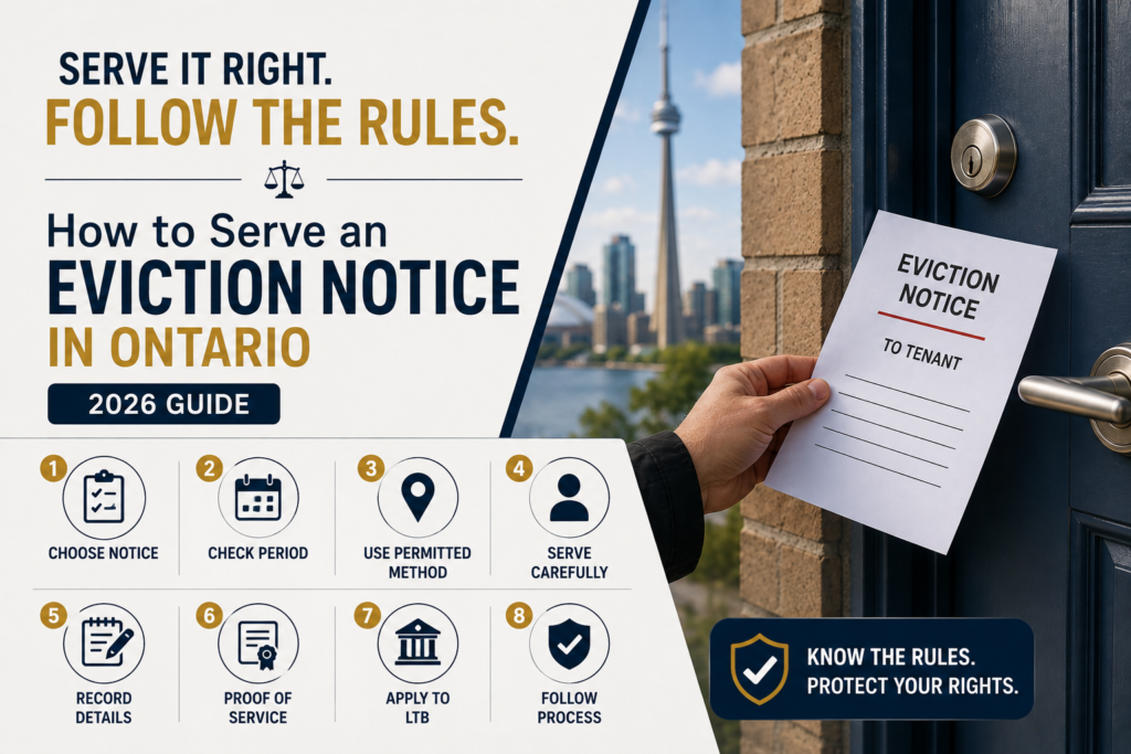 How to Serve an Eviction Notice in Ontario