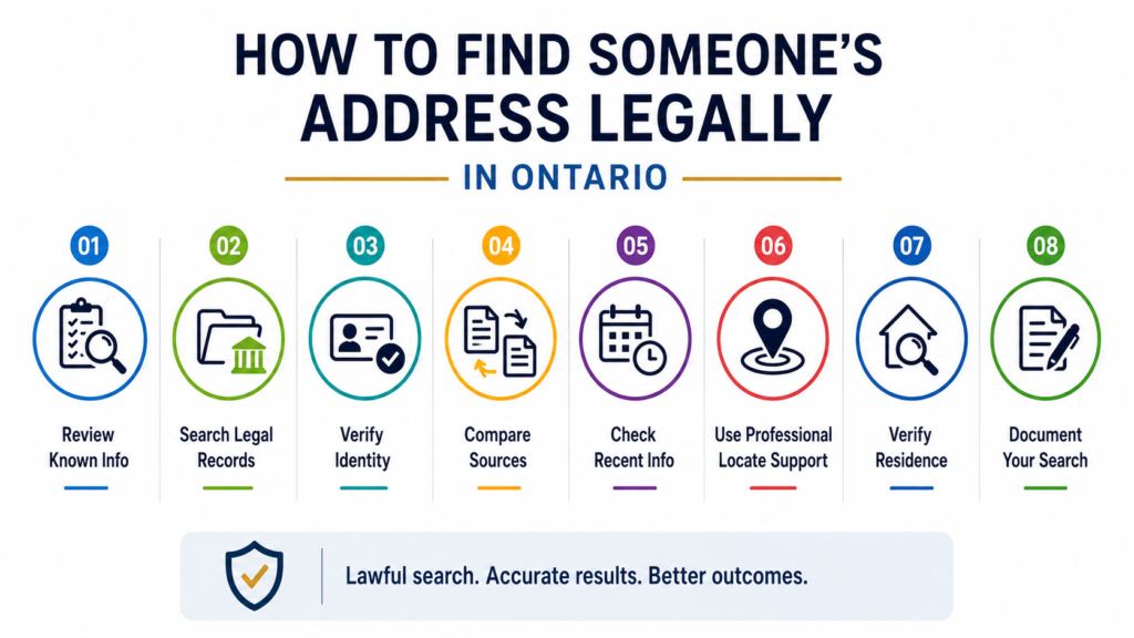 Address Legally in Ontario