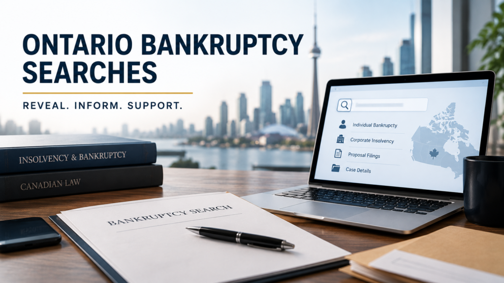 Ontario Bankruptcy Search