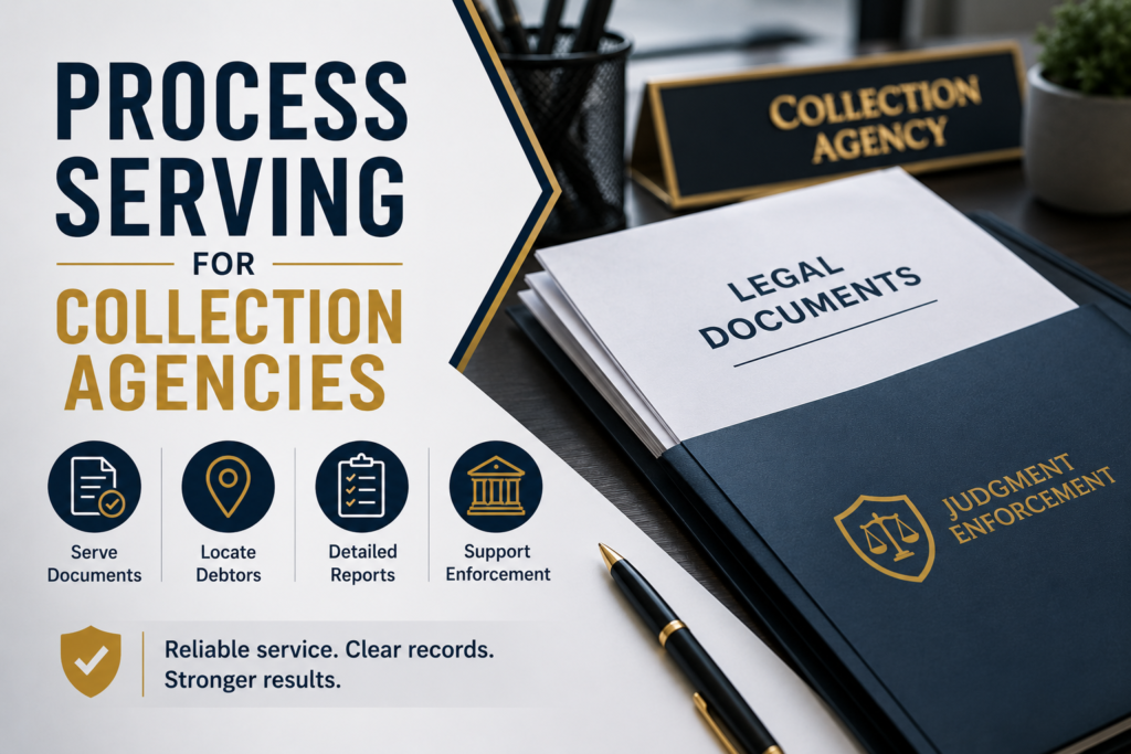 Process Serving for Collection Agencies