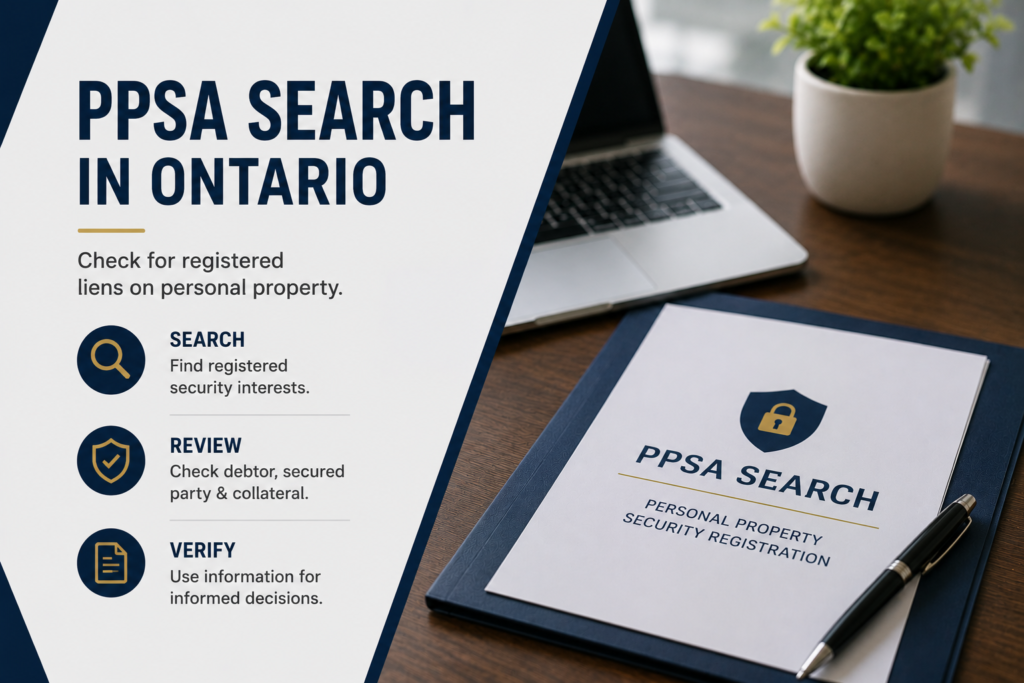 ppsa search ontario